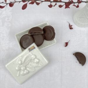 Dóza z opálového skla / Bohemia Czechoslovakia