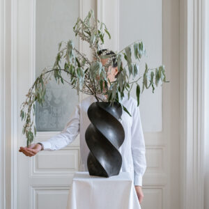 Keramická váza vrtule