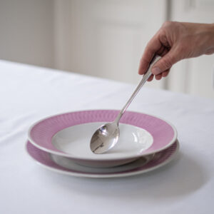 Sada talířů růžová / MZ