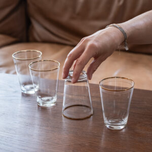 Sada sklenic na vodu pro 4