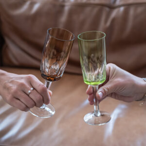 Dvě sklenice typ Moser