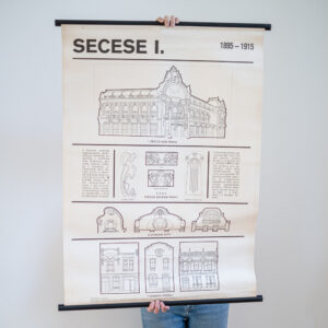 Školní plakát - secese I