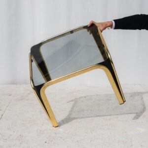 Konferenční stolek zlatý