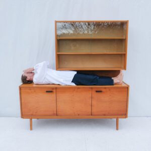 Skříňka s knihovnou / Lípa