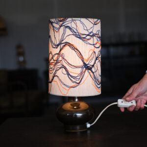 Stolní lampička "tapisérie"
