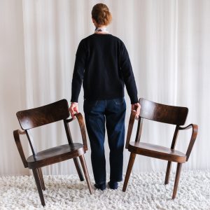 Dřevěné křesílko / Thonet